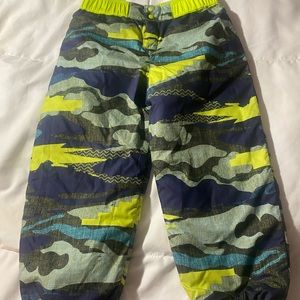 Patagonia reversible toddler snow pants